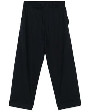 P.A.R.O.S.H. Straight Trousers - Black