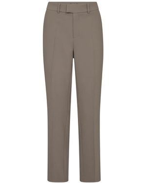 Mos Mosh Slim-Fit Klassieke Broek Falcon - Grijs