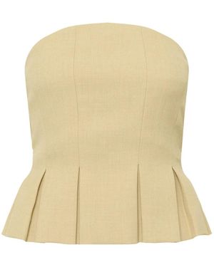 Gestuz Sleeveless Tops - Metallic