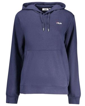 Fila Hoodies & Sweatvesten ,Blauw ,Katoen Lierna Hoodie