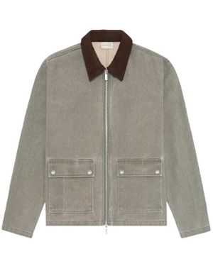 Drole de Monsieur Denim Jackets - Grey