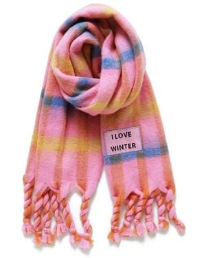 Verb to Do Winter Scarves - Rojo