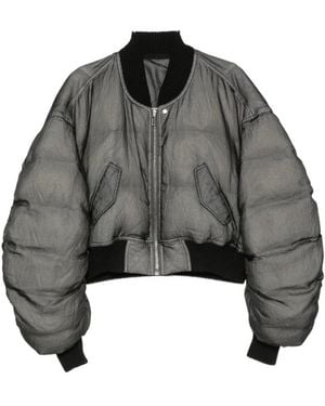 Rick Owens Down Jackets - Gris