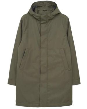 Tanta Single-Breasted Coats - Green