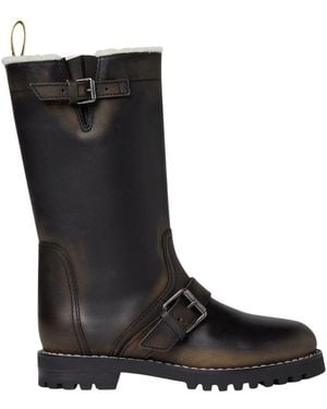 Fendi Commando Boot - Schwarz