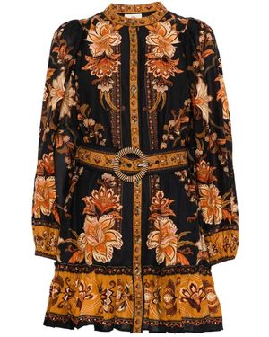FARM Rio Short Dresses - Brown