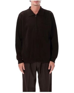 Roberto Collina Polo Shirts - Black