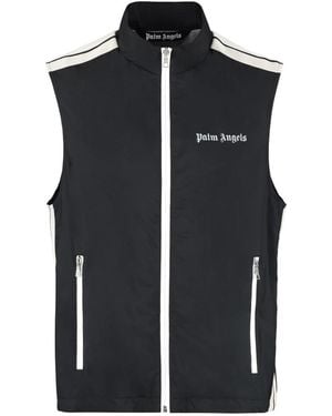 Palm Angels Vests - Black