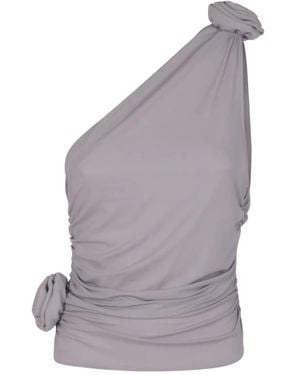 Magda Butrym Sleeveless Tops - Purple