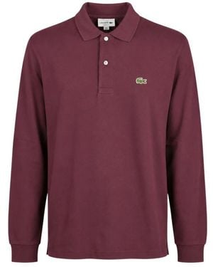 Lacoste Polo Shirts - Red