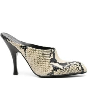 KHAITE Mule T.100 Schuhe - Weiß