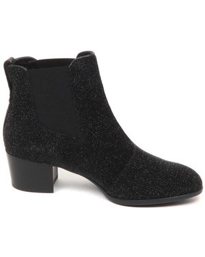 Hogan Heeled Boots - Black