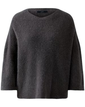 Ouí Round-Neck Knitwear - Zwart