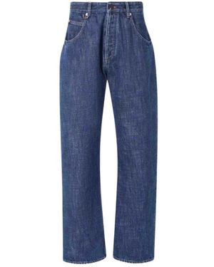 Jacquemus Jeans ,Blauw ,Katoen Le De-Nîmes Tempo Jeans