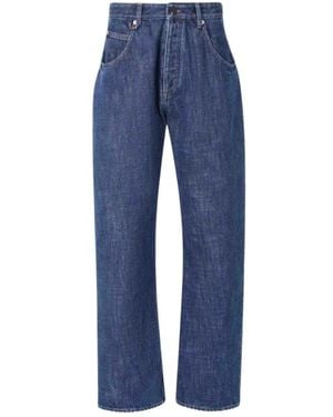 Jacquemus Jeans ,Blauw ,Katoen Le De-Nîmes Tempo Jeans