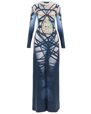 Y. Project Maxi Dresses - Blue