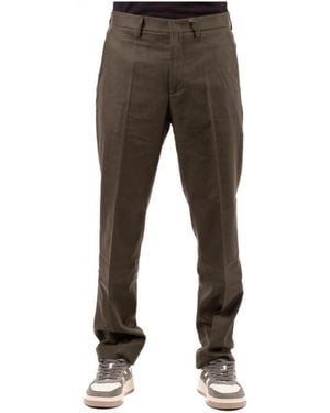 hindustrie Slim-Fit Trousers - Gris