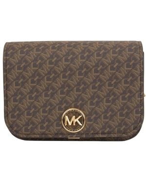 Michael Kors Braune messenger-tasche