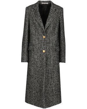 Tagliatore Single-Breasted Coats - Negro