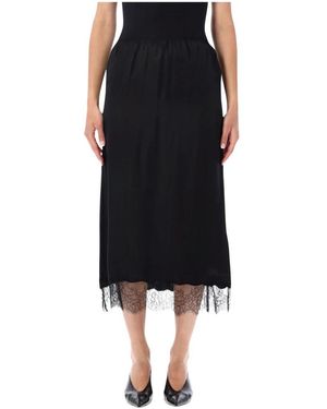 Anine Bing Midi Skirts - Black
