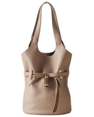 Borbonese Bucket Bags - Marrón