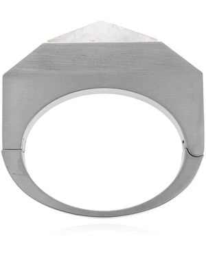 Rick Owens Armband Mit Logo - Grau