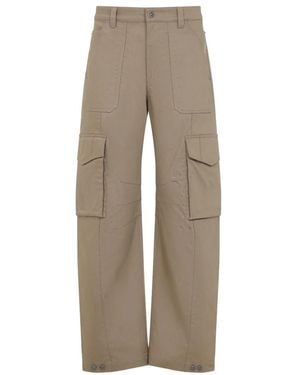 Golden Goose Wide Trousers - Grigio