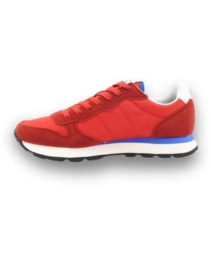 Sun 68 Trainers - Red