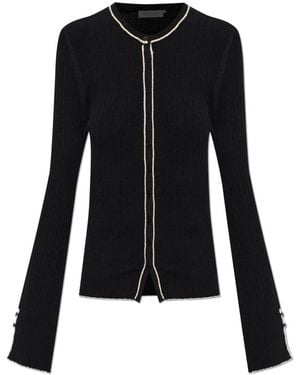 By Malene Birger Truien & Vesten ,Zwart ,Leer Benny Cardigan