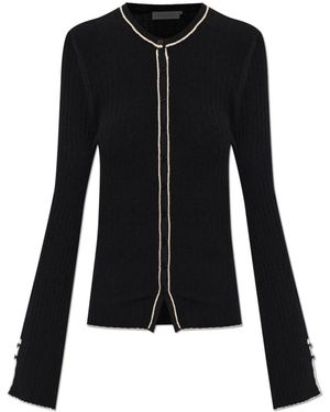By Malene Birger Truien & Vesten ,Zwart ,Leer Benny Cardigan