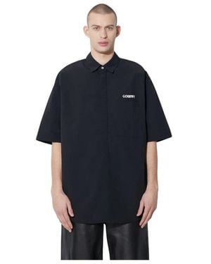Marcelo Burlon Short Sleeve Shirts - Blu