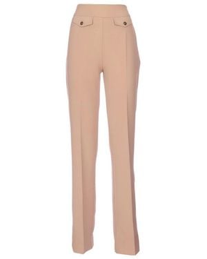 Nenette Straight Pants - Natural