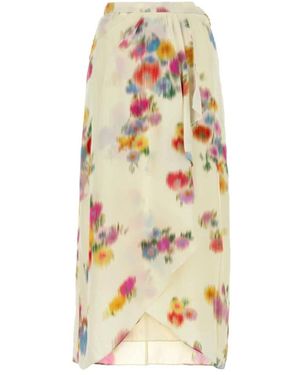 Isabel Marant Midi Skirts - Metallic