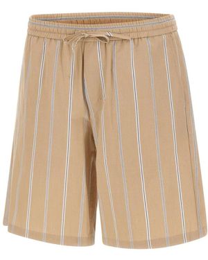Paolo Pecora Casual Shorts - Natural