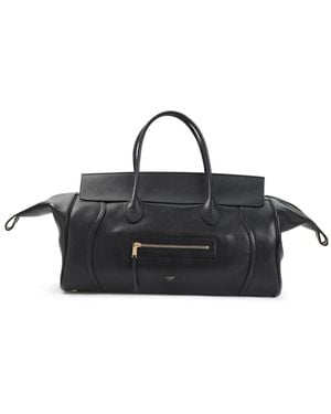 Celine Tassen ,Zwart ,Leer Grote Nieuwe Bagage
