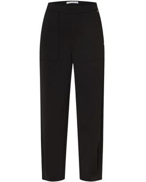 M·a·c Cropped Trousers - Negro