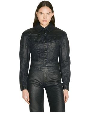 Mugler Light Jackets - Black