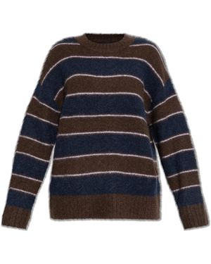 Samsøe & Samsøe Truien & Vesten ,Bruin ,Sajeanne Sweater - Blauw