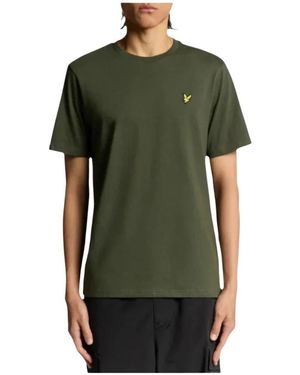 Lyle & Scott T-Shirt Mit Rundhalsausschnitt - Grün