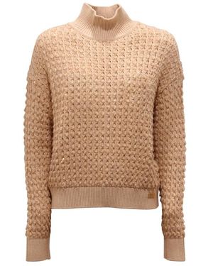 Elisabetta Franchi Turtlenecks - Natural