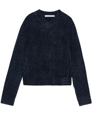 REMAIN Birger Christensen V-Neck Knitwear - Blu