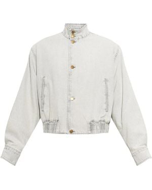 Jil Sander Denim Jackets - Blanc