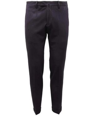 BRIGLIA Suit Trousers - Blue