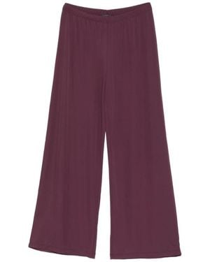 Marina Rinaldi Wide Trousers - Purple