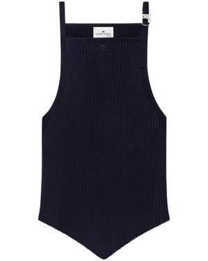 Courreges Sleeveless Tops - Azul