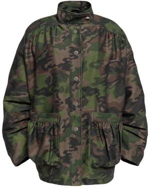 WEILI ZHENG Light Jackets - Green
