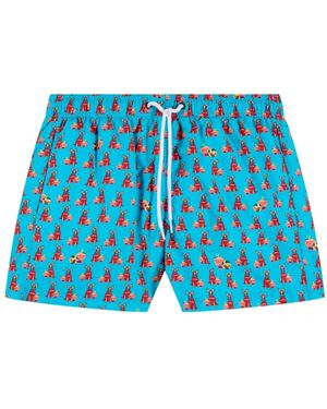 Sundek Korenbloem Boardshort - Blauw