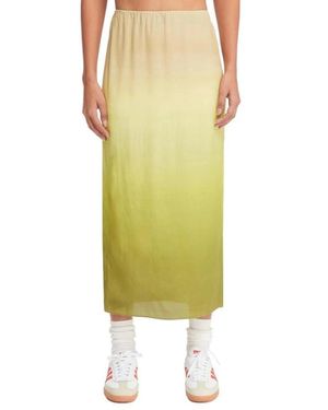 Gauchère Midi Skirts - Jaune