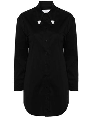 GIUSEPPE DI MORABITO Shirt Dresses - Black