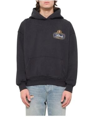 Rhude Hoodies - Nero